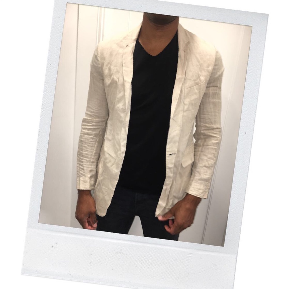 Dolce & Gabbana Linen Blazer Jacket